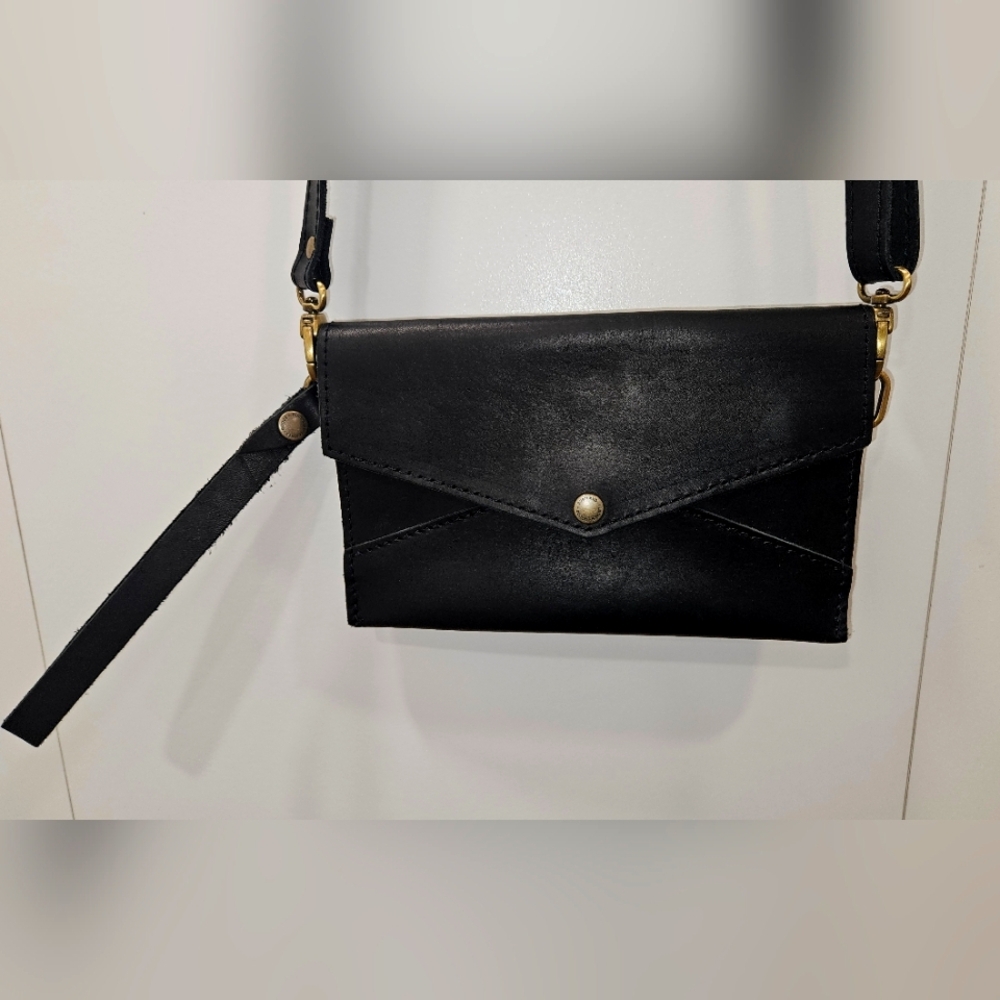 Portland Leather Goods (PLG) Envelope Convertible Crossbody (Crunchwrap) Bag